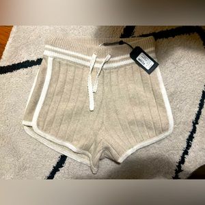 BNWT Rag and Bone Knit Shorts w Stripe